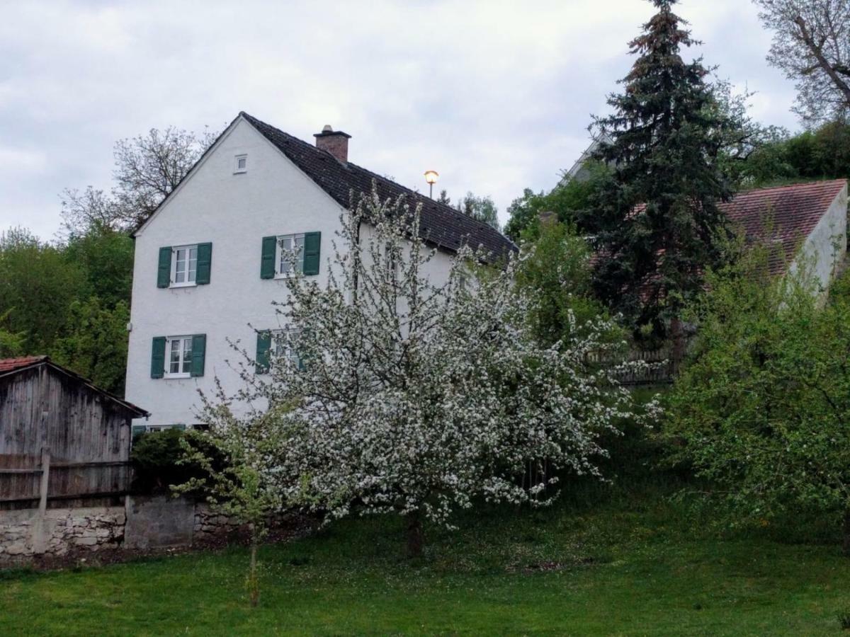 Old Bavarian House On The Romantic Road Harburg  Luaran gambar