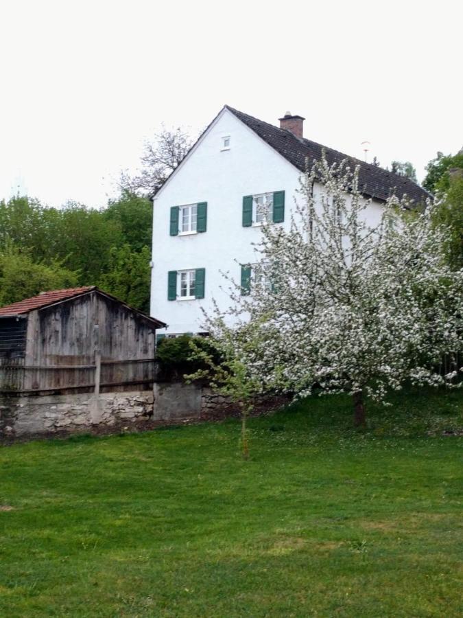 Old Bavarian House On The Romantic Road Harburg  Luaran gambar